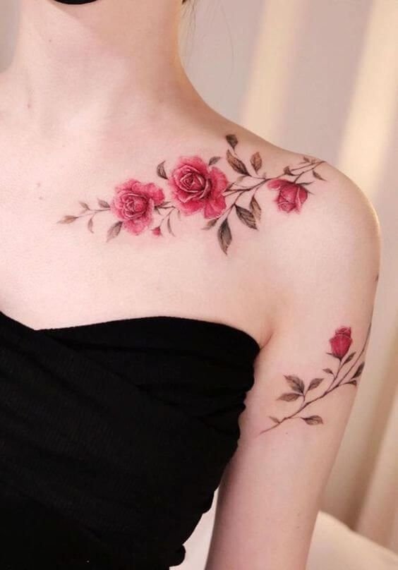 cherry blossom tattoos for women