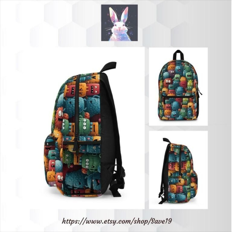 Little Cartoon Monsters Backpack