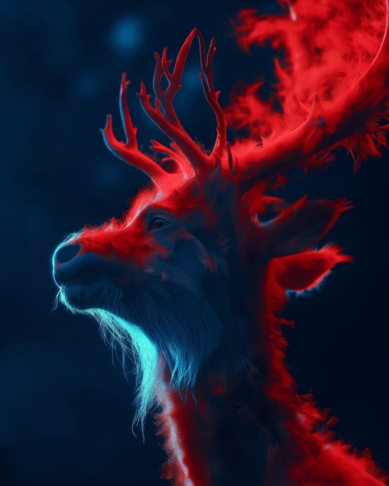 In the heart of the ethereal forest, where whispers of ancients are carried by t