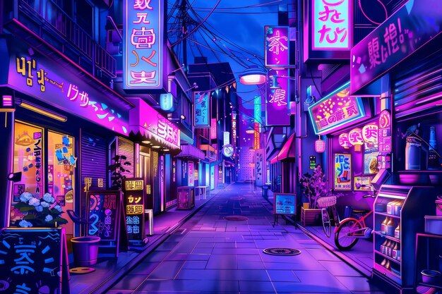 cyberpunk anime wallpaper