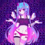 cyberpunk anime wallpaper