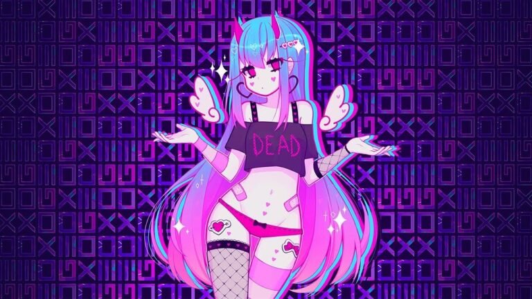 cyberpunk anime wallpaper