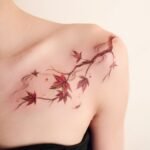 cherry blossom tattoos for women