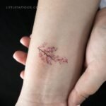 cherry blossom tattoos for women