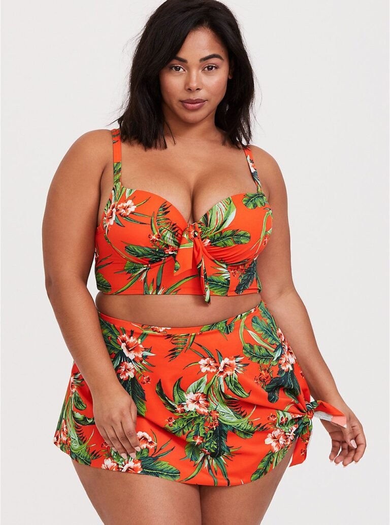 plus size swimwear
