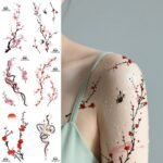 cherry blossom tattoos for women
