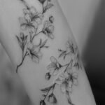 cherry blossom tattoos for women