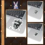 Jazz it up! Introducing Regal Skull Crown - Monarch of Shadows Kiss-Cut Stickers