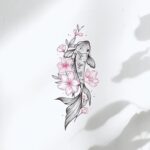 cherry blossom tattoos for women