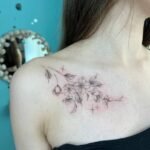 cherry blossom tattoos for women