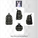 Add some edge to your style with our  Gothic Pattern Backpack, now only $65.00!