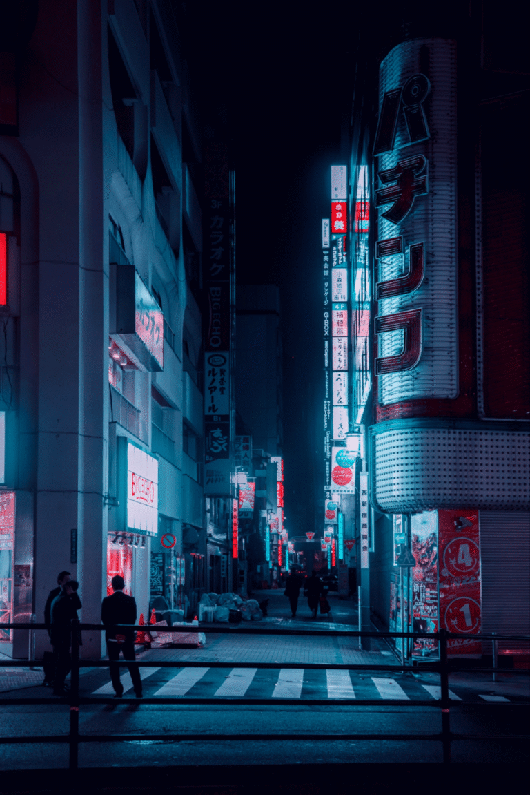 cyberpunk anime wallpaper