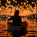 Lost in the warm glow of golden hours and lantern-lit nights, these moments are