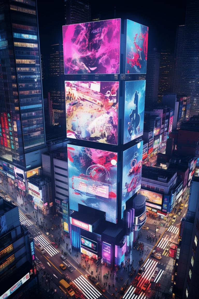 cyberpunk anime wallpaper