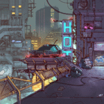 cyberpunk anime wallpaper