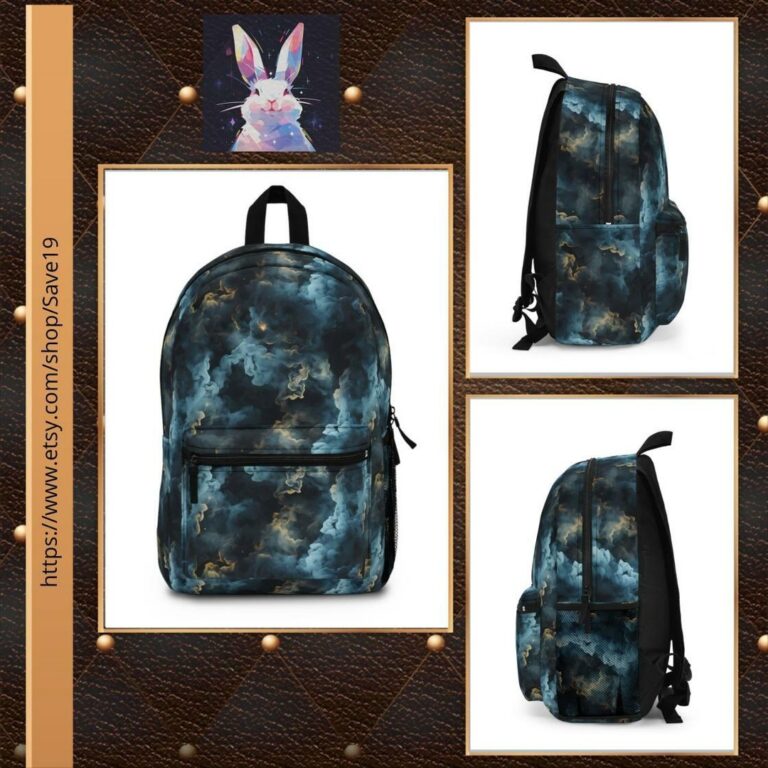 Embrace the smoky vibes with our  Smoke Clouds Backpack!  Perfect for any advent