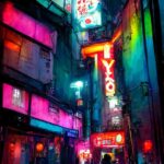 cyberpunk anime wallpaper