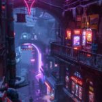 cyberpunk anime wallpaper