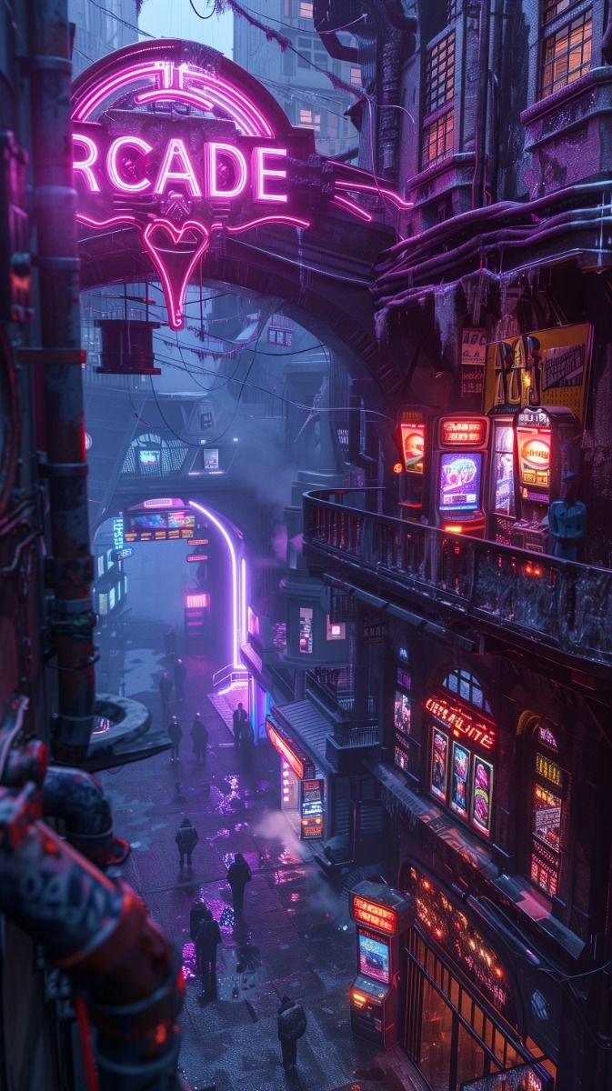 cyberpunk anime wallpaper