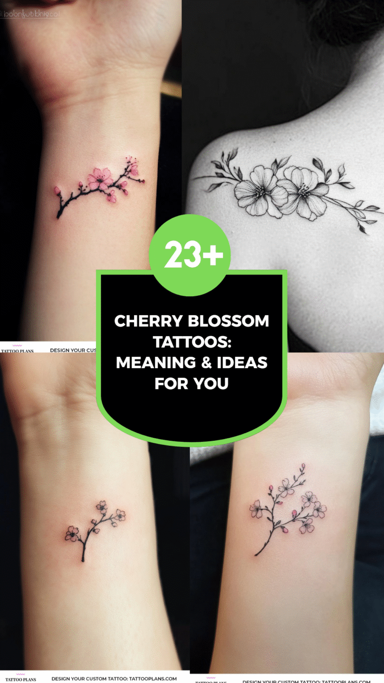 cherry blossom tattoos