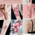 cherry blossom tattoos for women