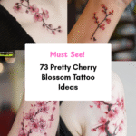 cherry blossom tattoos for women