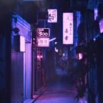 cyberpunk anime wallpaper