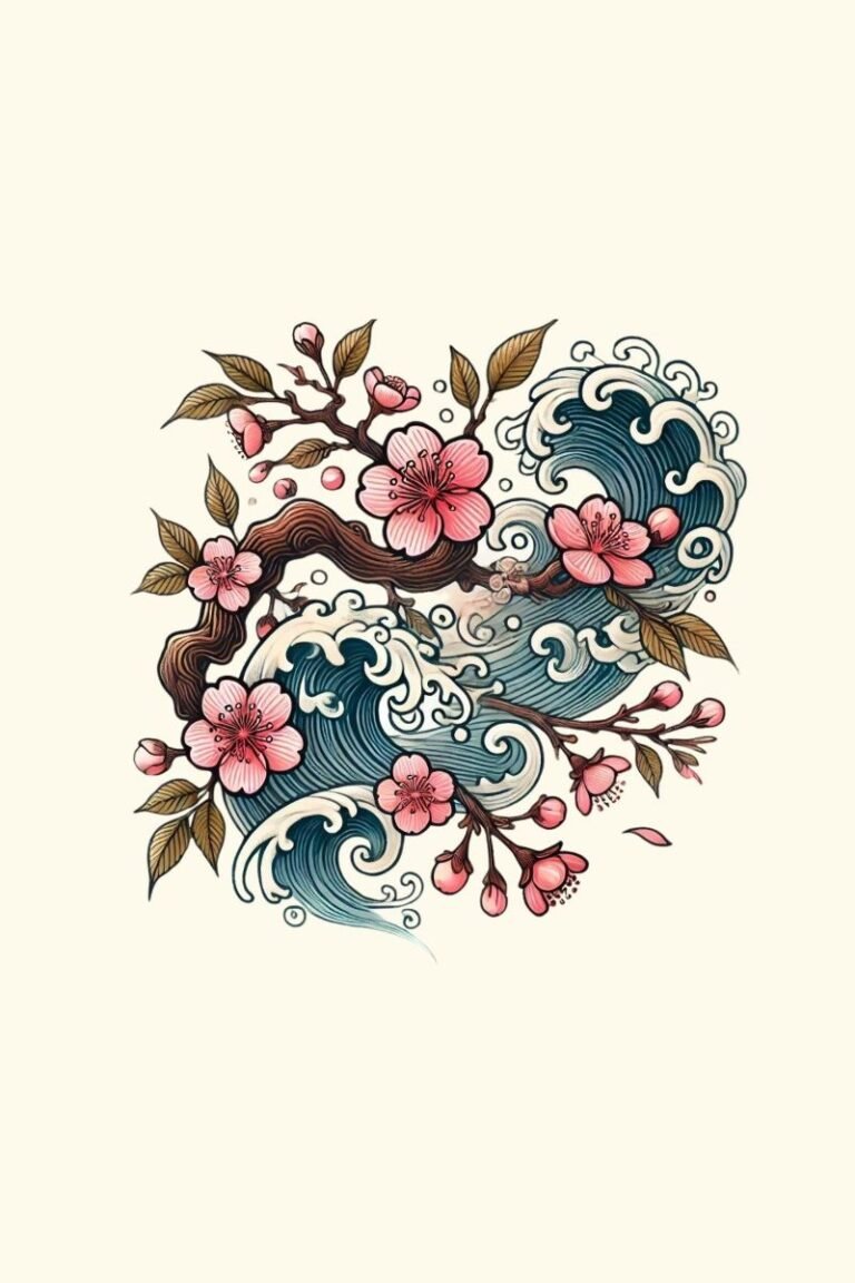cherry blossom tattoos for women