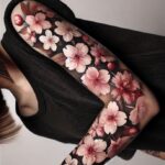 cherry blossom tattoos for women