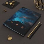 Find serenity in the pages of our Calm, Starry Night Hardcover Journal  Perfect