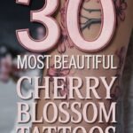 cherry blossom tattoos for women