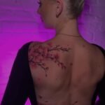 cherry blossom tattoos for women