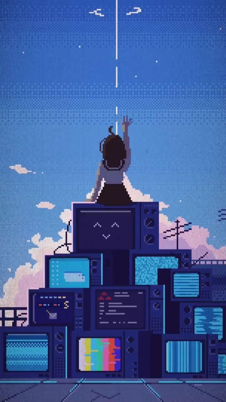 cyberpunk anime wallpaper