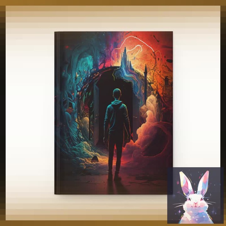 Dive into a world of enchantment with our Mystical Dream Land Journal  Perfect f