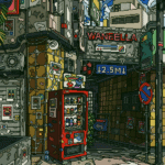 cyberpunk anime wallpaper