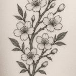 cherry blossom tattoos for women