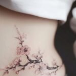 cherry blossom tattoos for women