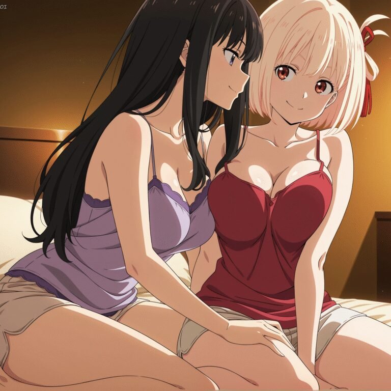 Chisato Nishikigi and Takina Inoue | Lycoris Recoil