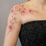 cherry blossom tattoos for women