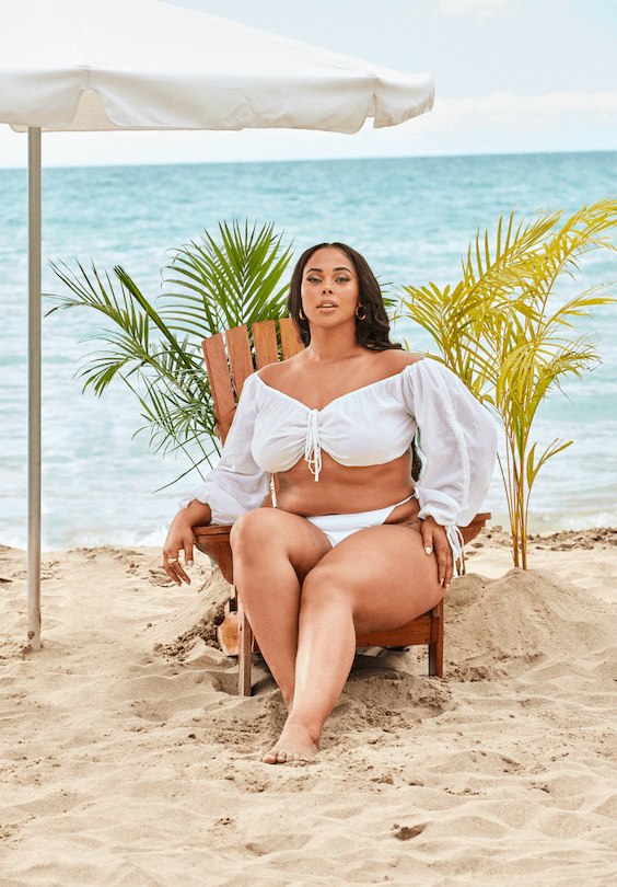 plus size swimwear