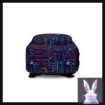 Colorful Cyber-Tech Backpack