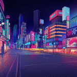 cyberpunk anime wallpaper