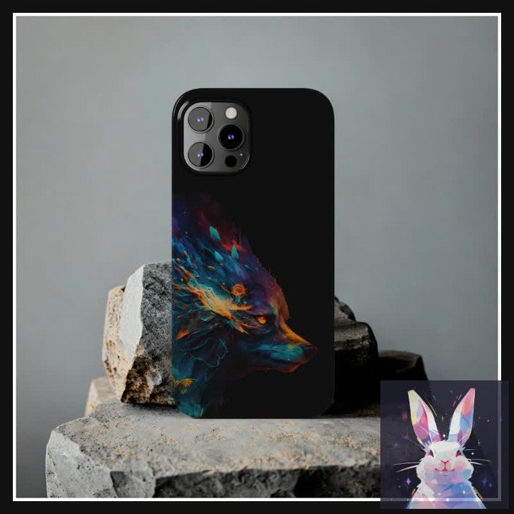 Magical Wolf Slim Phone Cases
