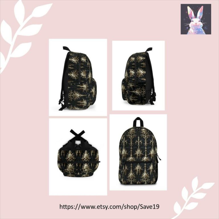 Gothic Pattern Backpack