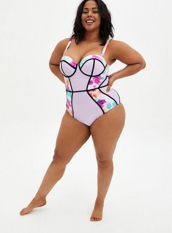 plus size swimwear