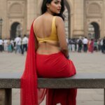 #saree #backlessblouse...