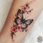 cherry blossom tattoos for women