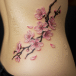 cherry blossom tattoos for women