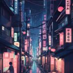 cyberpunk anime wallpaper