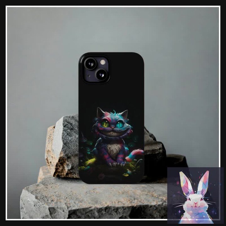 Cheshire Cat Slim Phone Cases